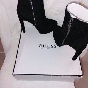 Guess platform ankle boots